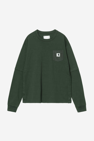Sacai Cotton Jersey L/S T-Shirt