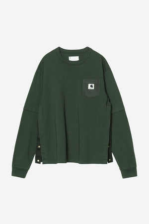 Sacai Cotton Jersey L/S T-Shirt