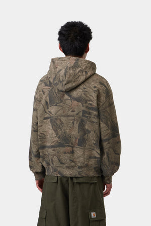 Hooded Feather Tree Sweat