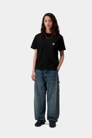 W S/S Pocket Small Heart T-Shirt