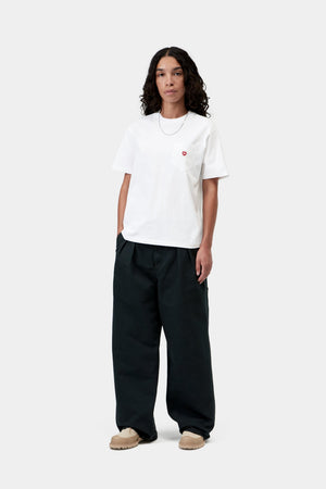 W S/S Pocket Small Heart T-Shirt