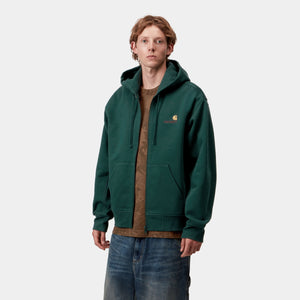 Hooded American Script Jacket