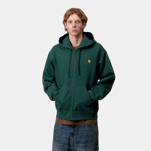 Hooded American Script Jacket